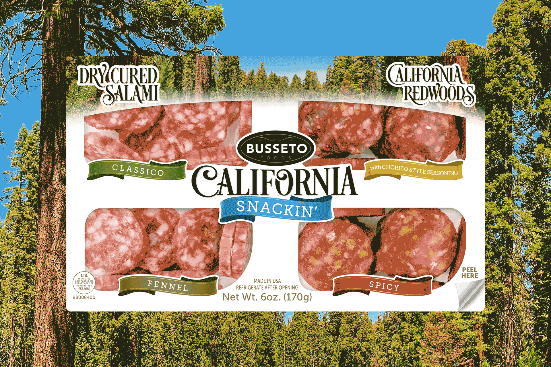 California Snackin' Package Design by Octane Advertising Design