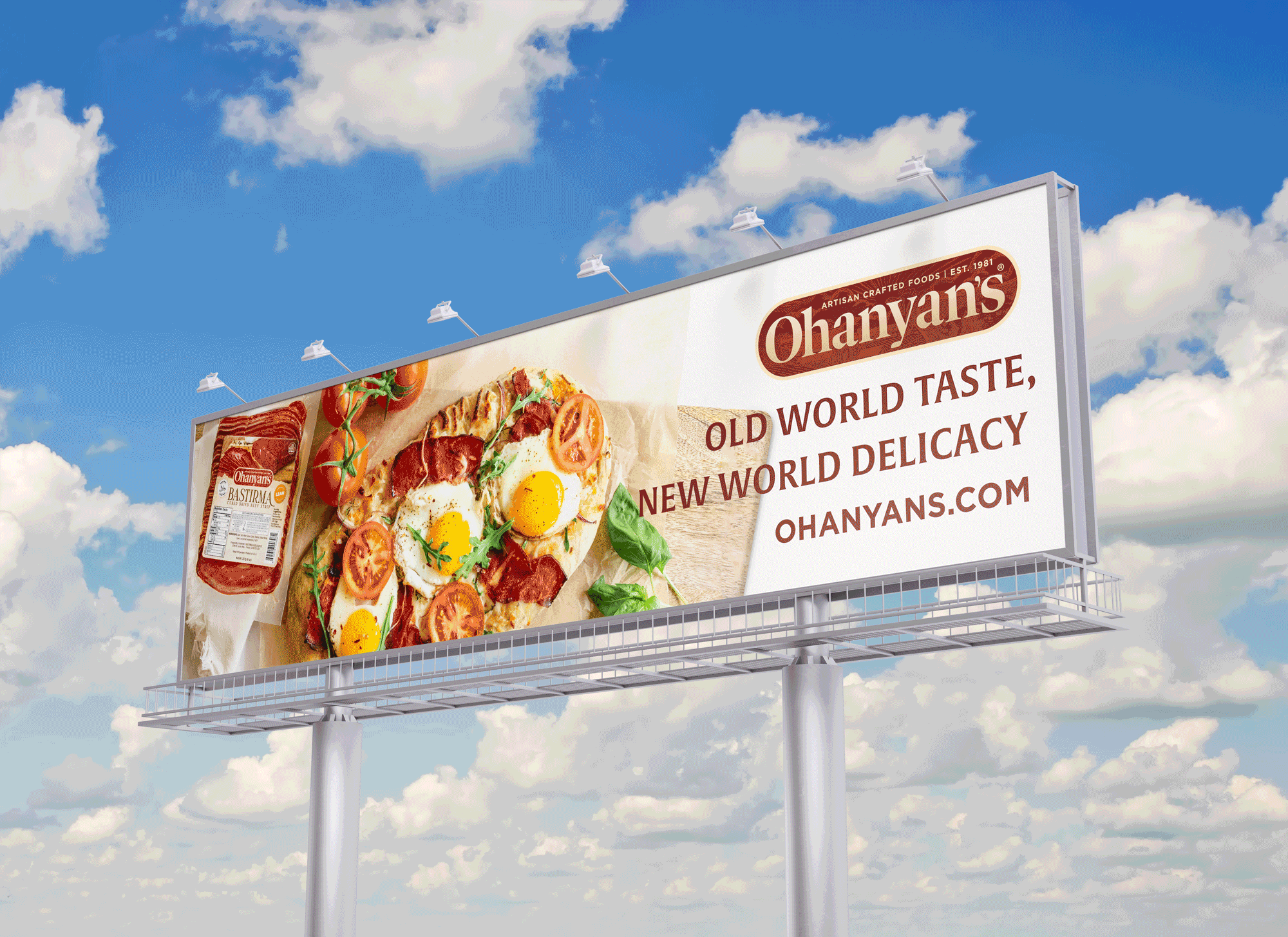 Ohanyan's Foods Billboard Design by Octane Advertising Design