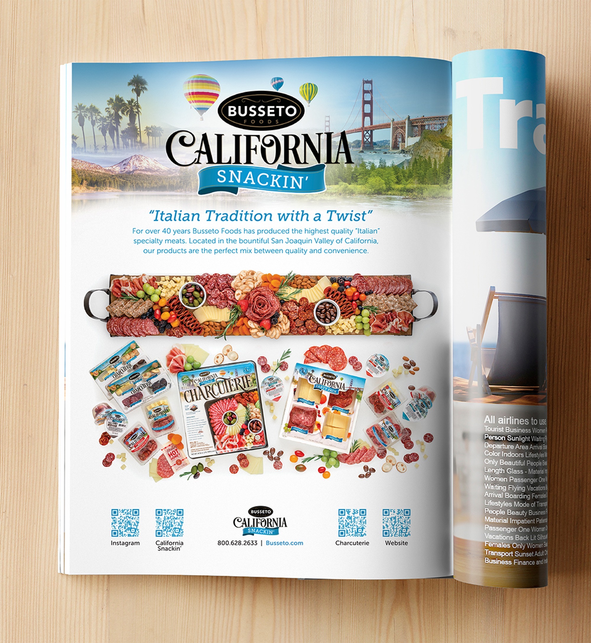 California Snackin' Print Advertising Design by Octane Advertising Design