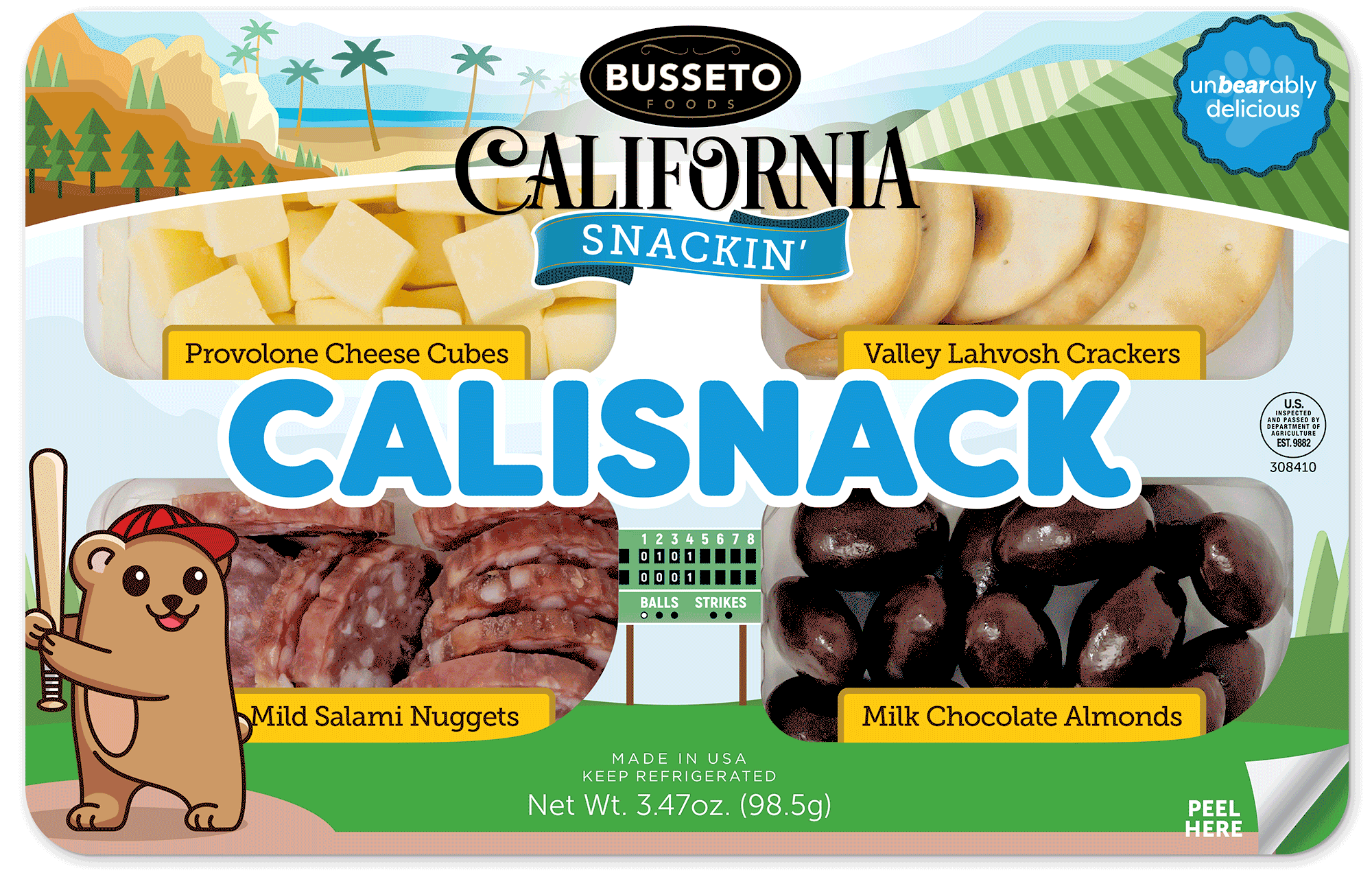 Calisnack Kids by California Snackin' Package Design Octane Advertising Design