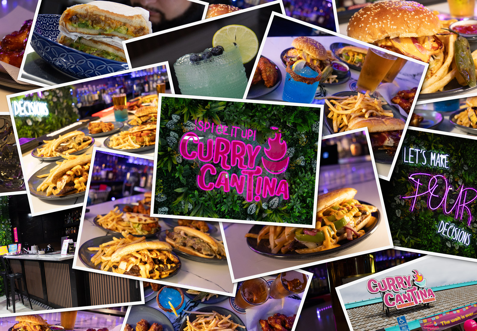 Octane Advertising & Design Curry Cantina Custom Photography & Logo design