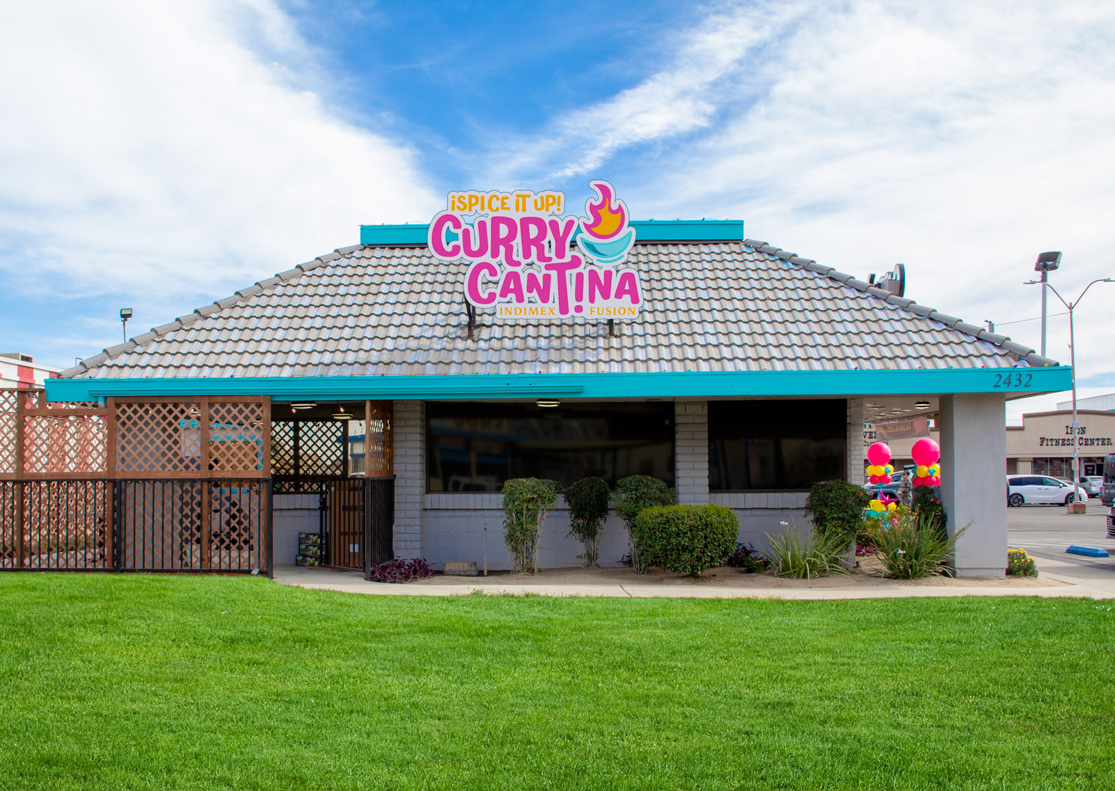 Octane Advertising & Design Curry Cantina Outdoor Lighted Sign Design
