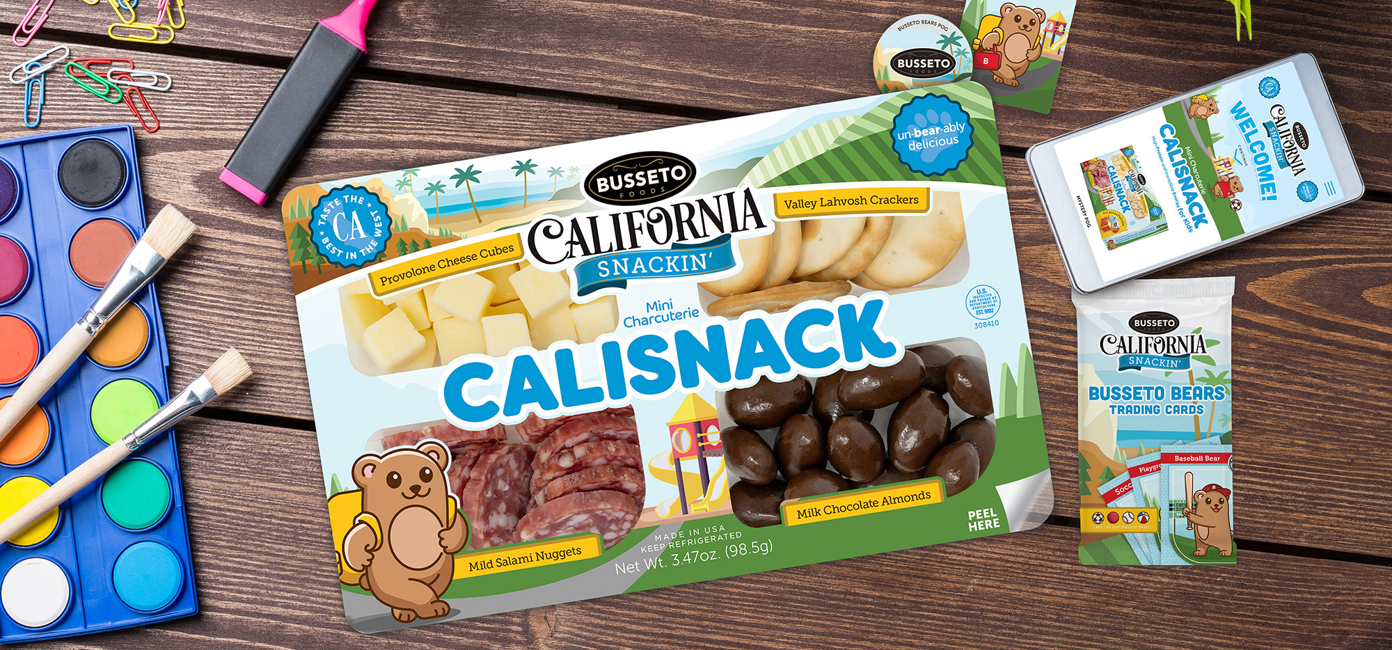 Calisnack Kids by California Snackin' Package Design Octane Advertising Design