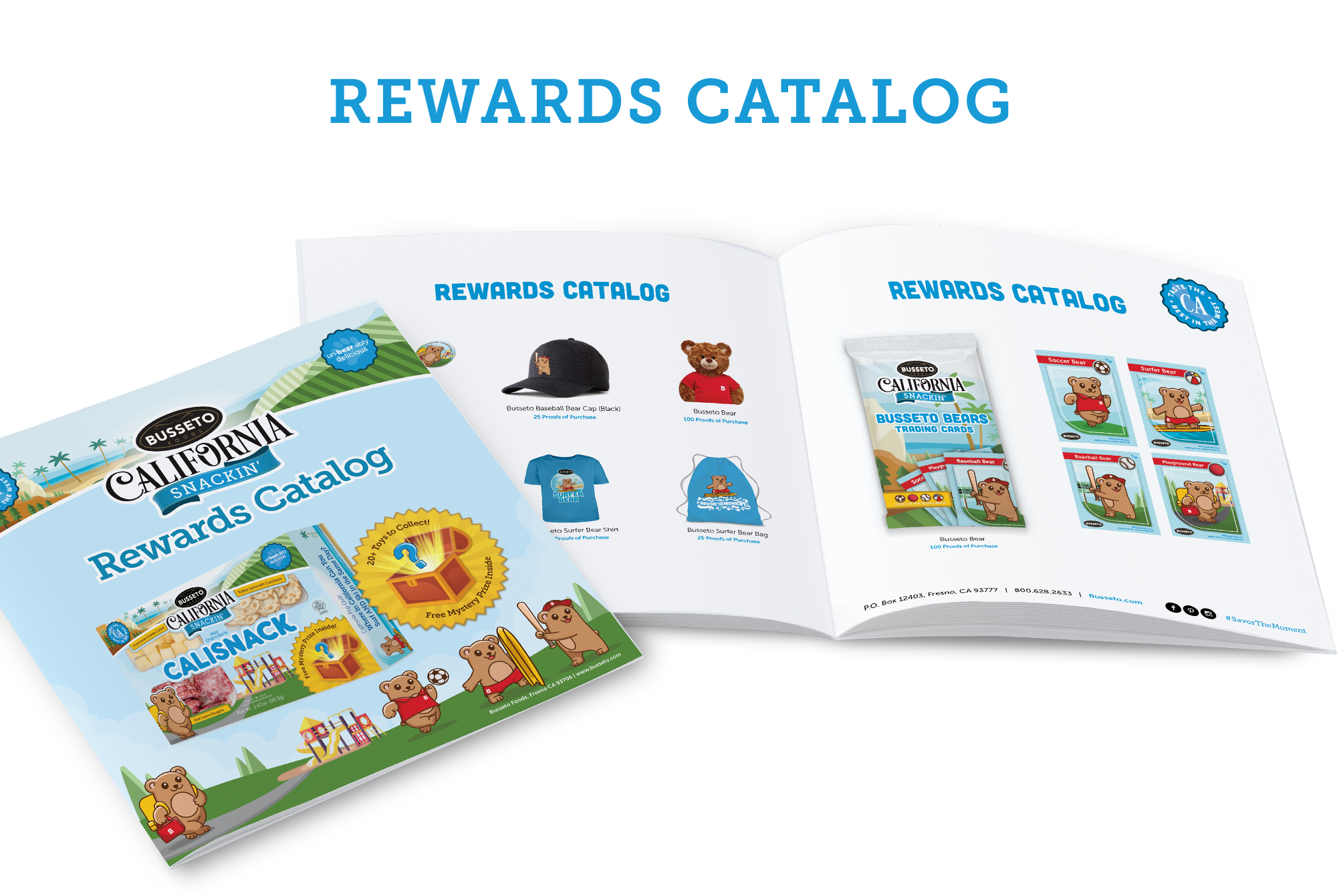 Calisnack Kids by California Snackin' Catalog Design by Octane Advertising Design