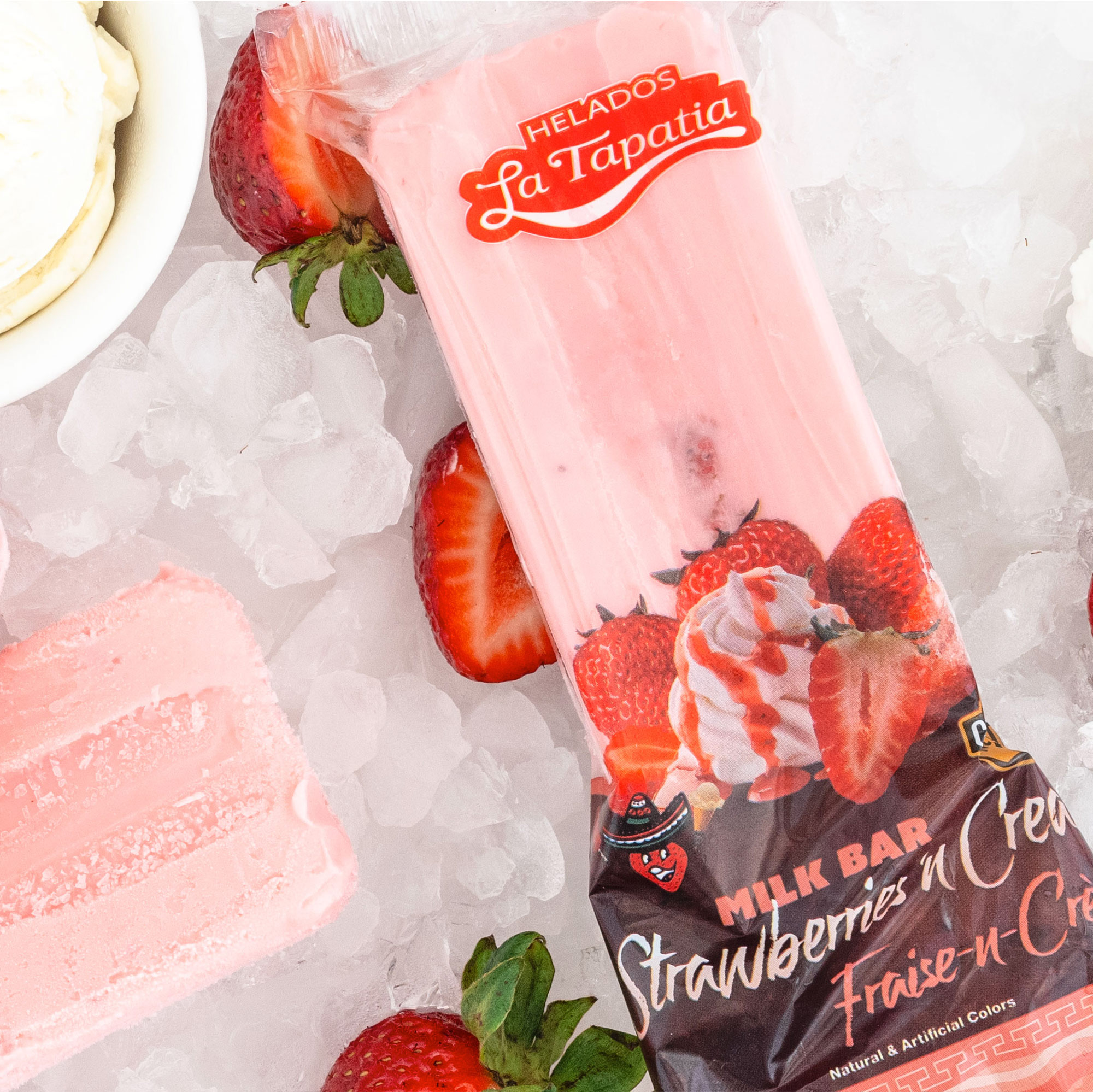 Helados la Tapatia ice cream food photography design by Octane Advertising Design