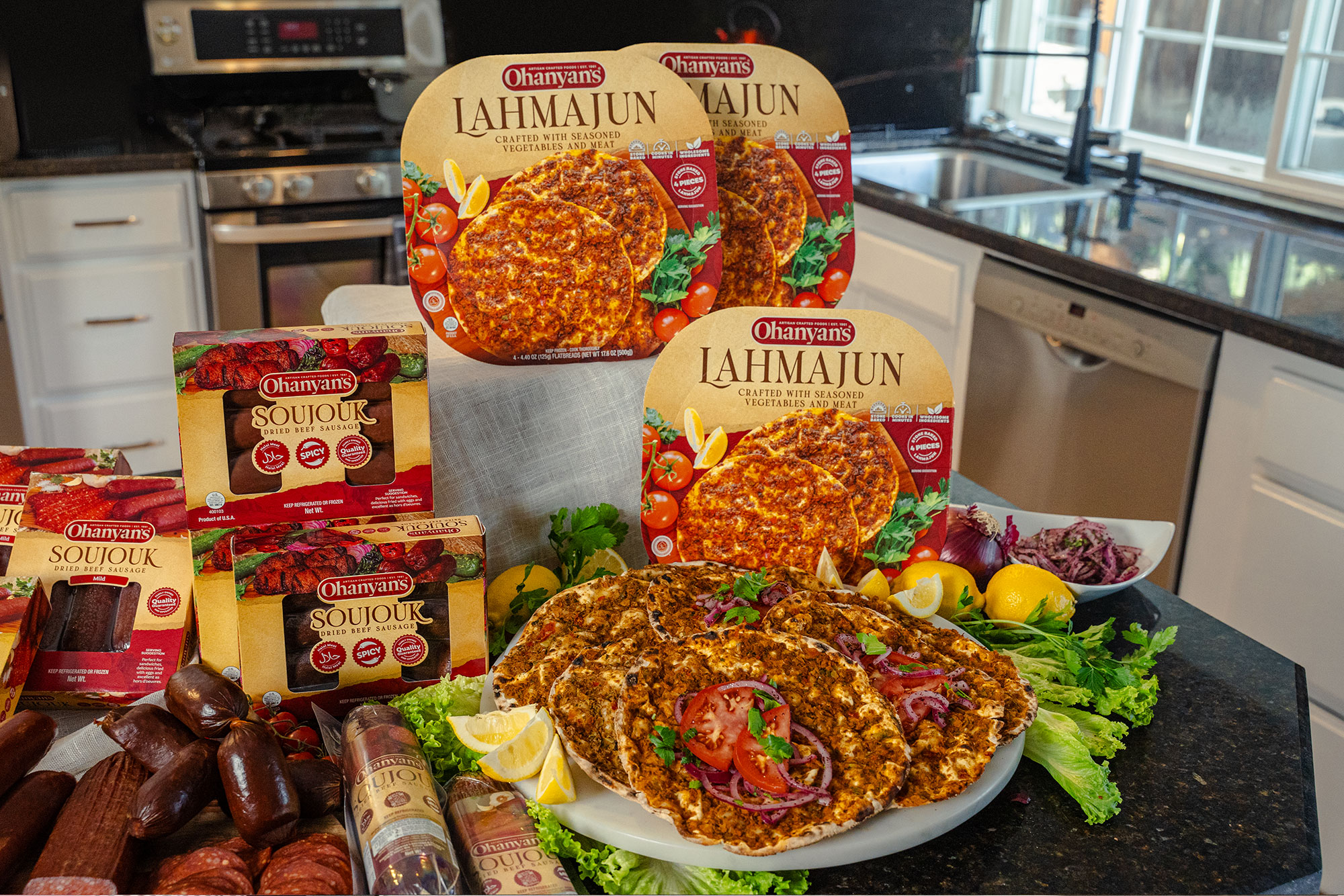 Octane Advertising & Design Ohanyan's food package design and custom food photography