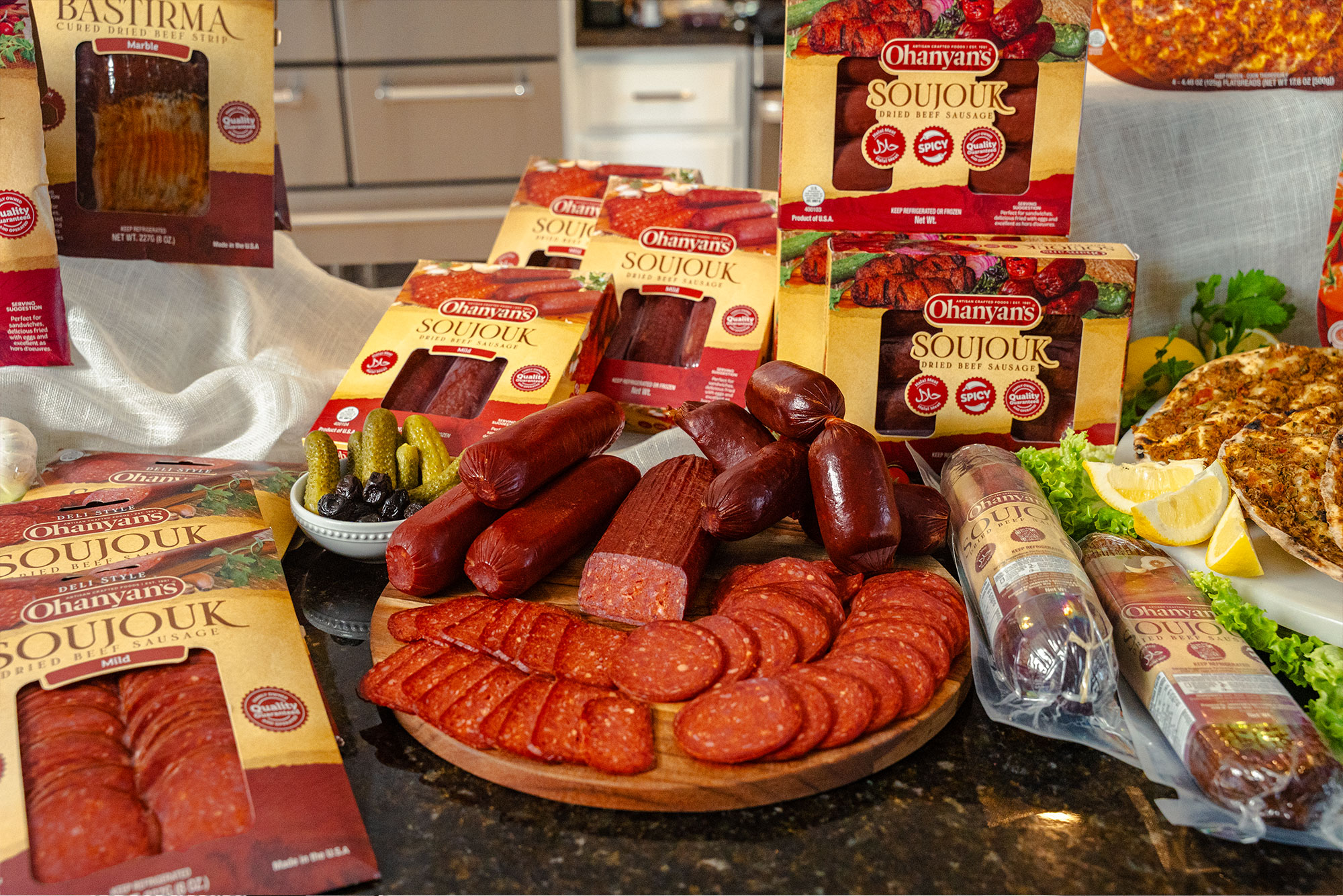 Octane Advertising & Design Ohanyan's food package design and custom food photography