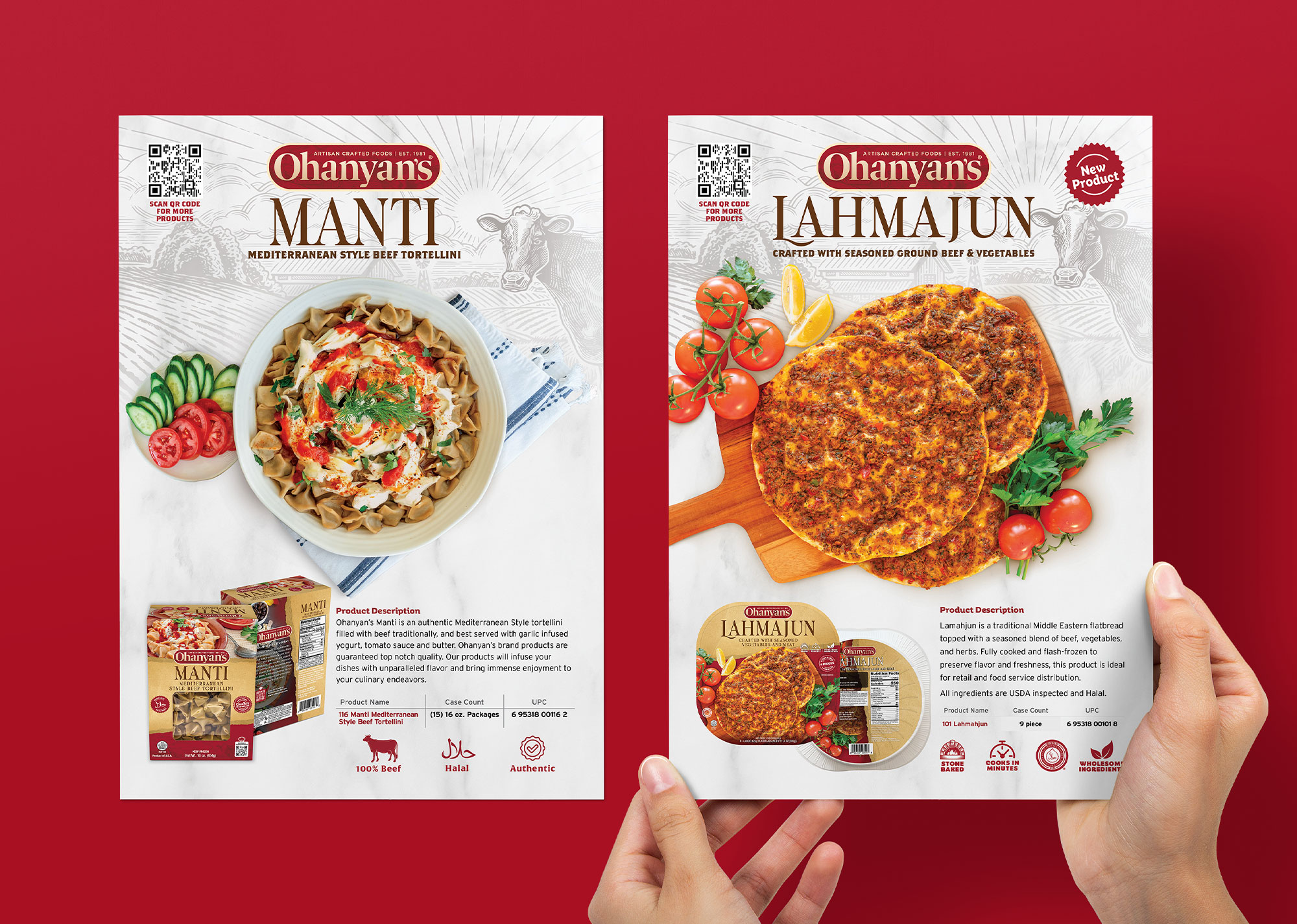 Octane Advertising & Design Ohanyan's sales sheet design
