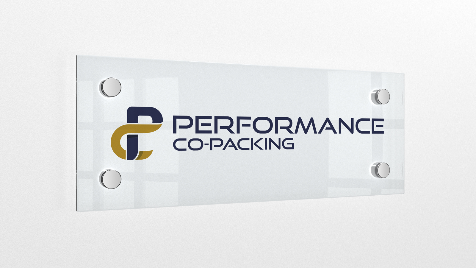 Octane Advertising & Design Performance-Co-Packing Glass Signage Design