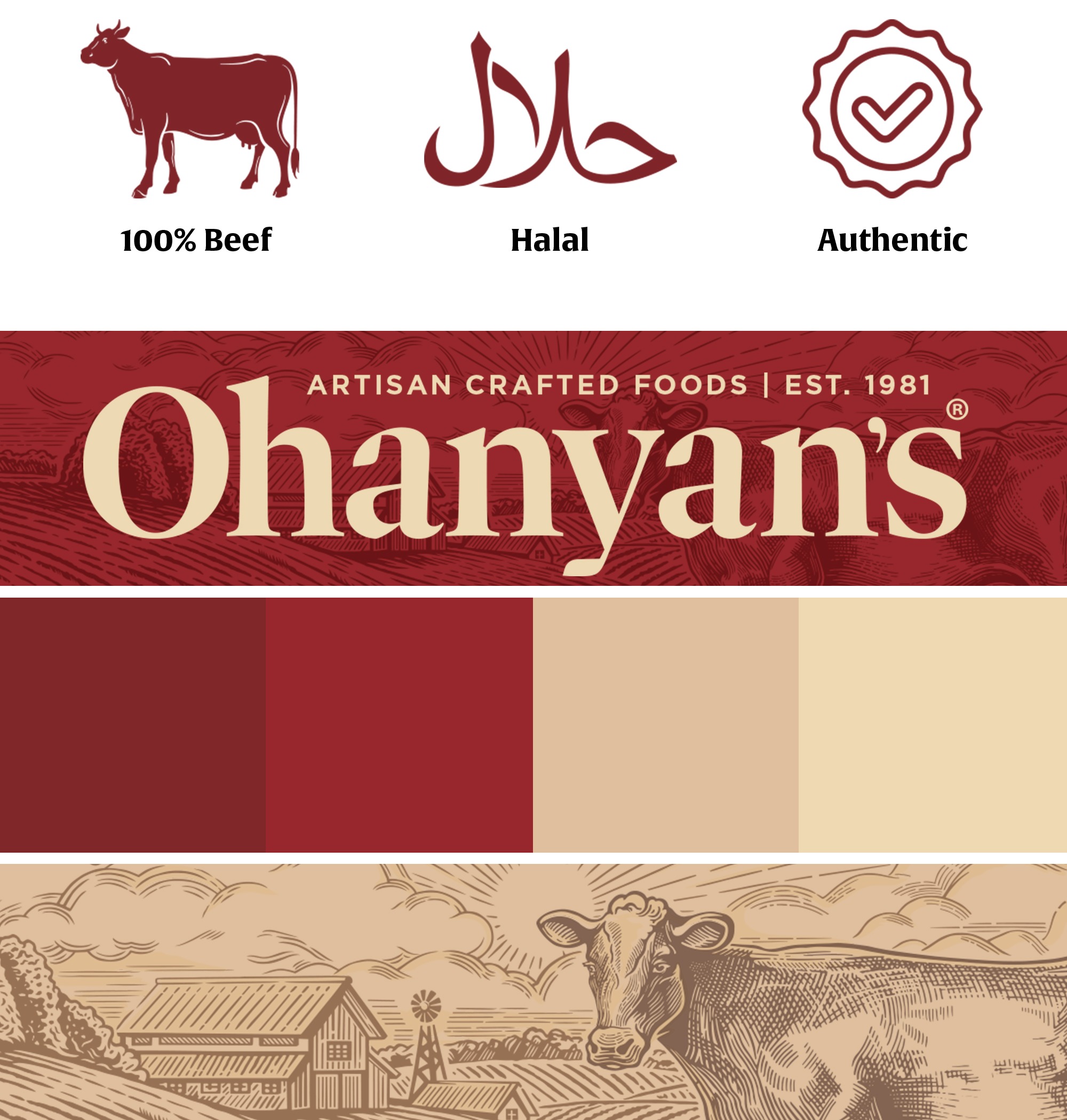 Ohanyan's Foods Branding Exploration by Octane Advertising Design
