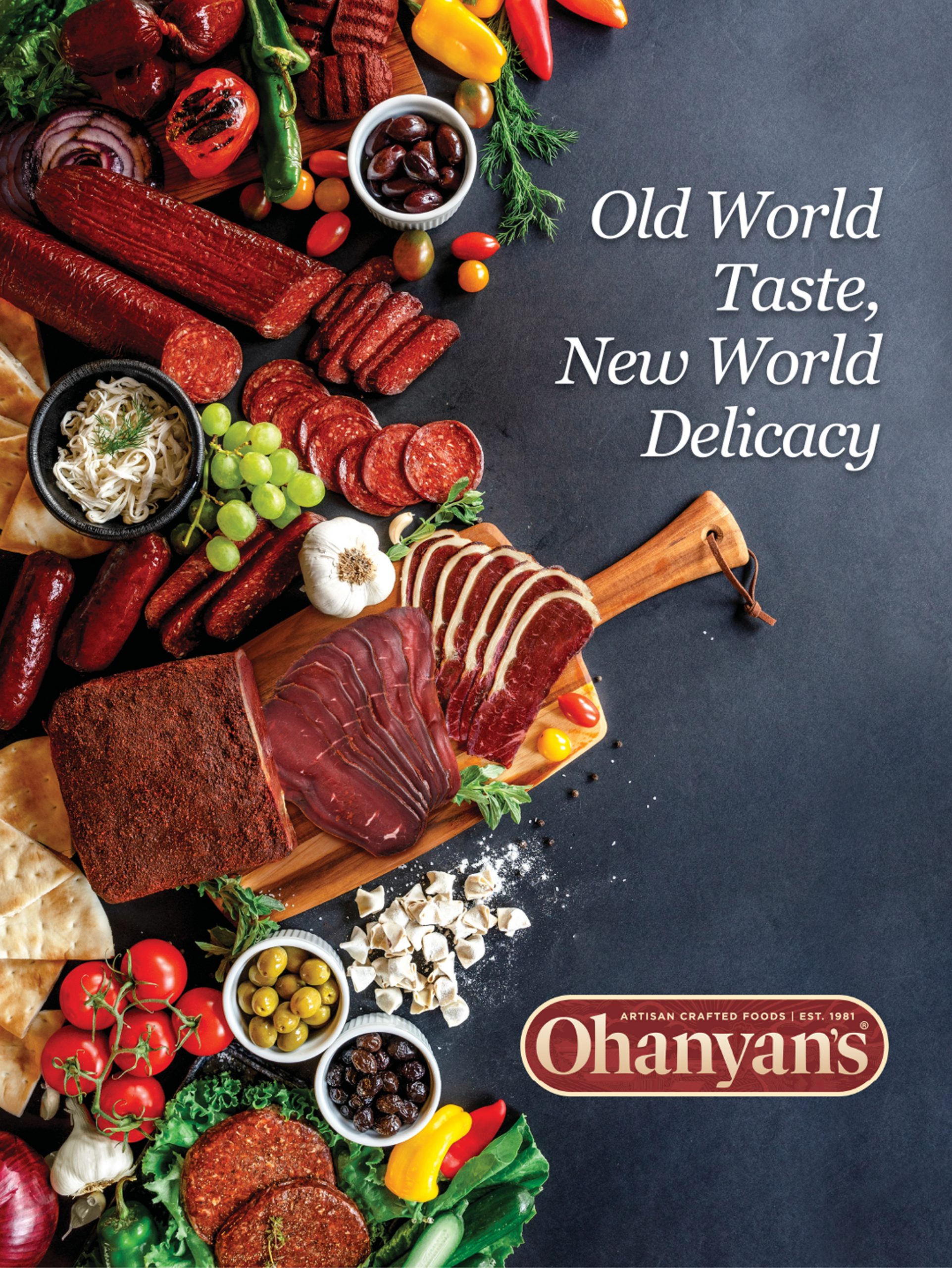 Ohanyan's Foods Custom Photography, Food Styling, Poster Design, by Octane Advertising Design