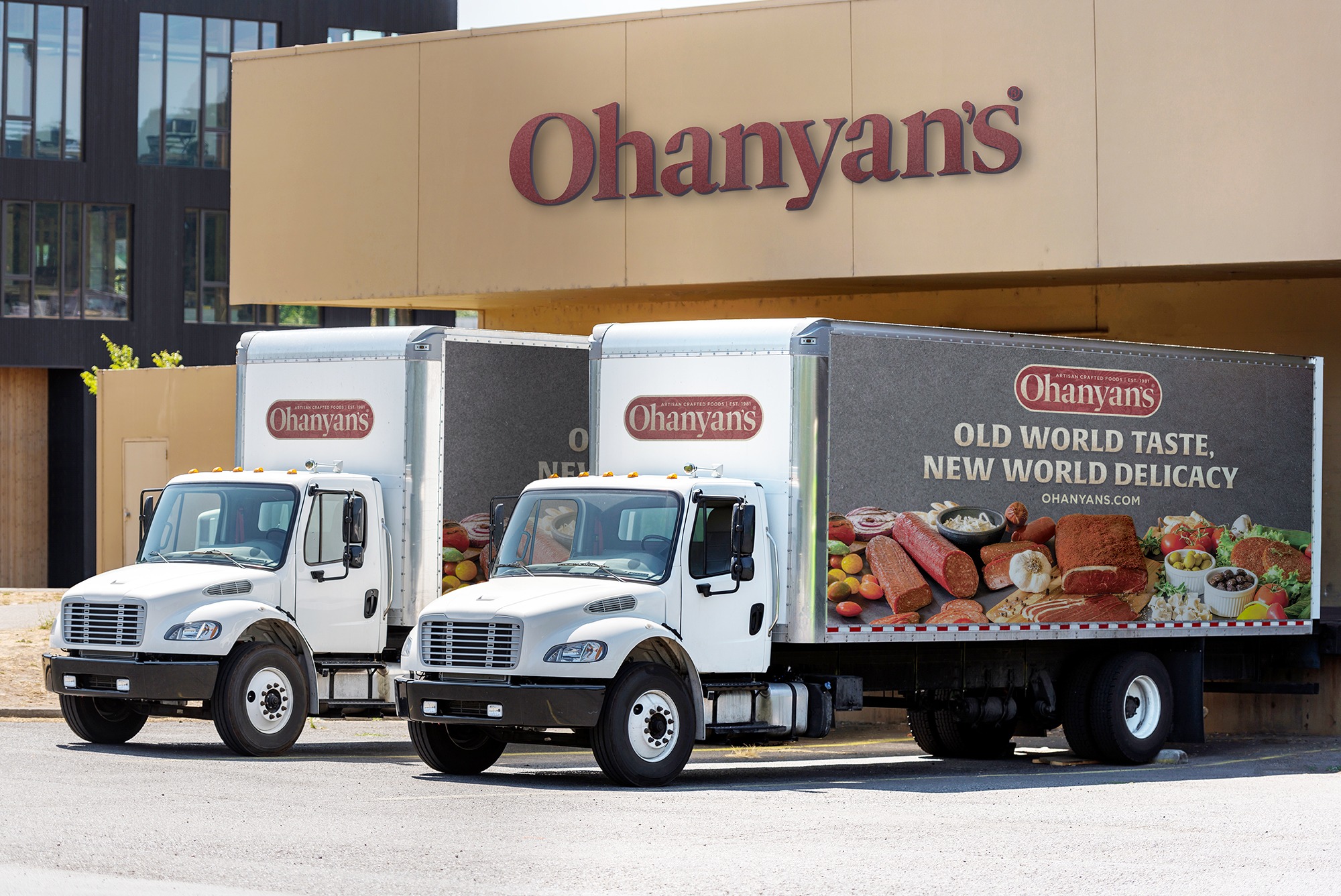 Ohanyan's Foods Truck Wrap Design by Octane Advertising Design