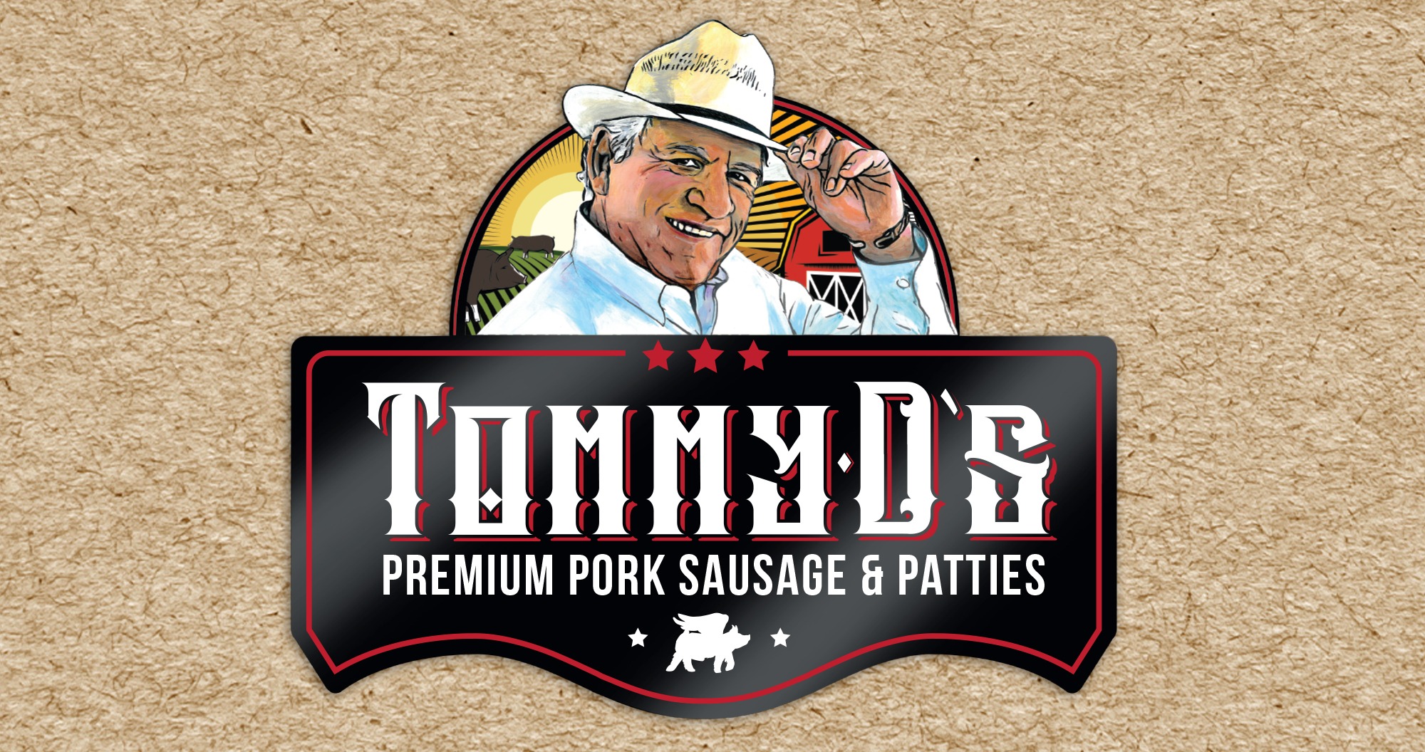 Tommy D's Logo Design, Illustration by Octane Advertising Design