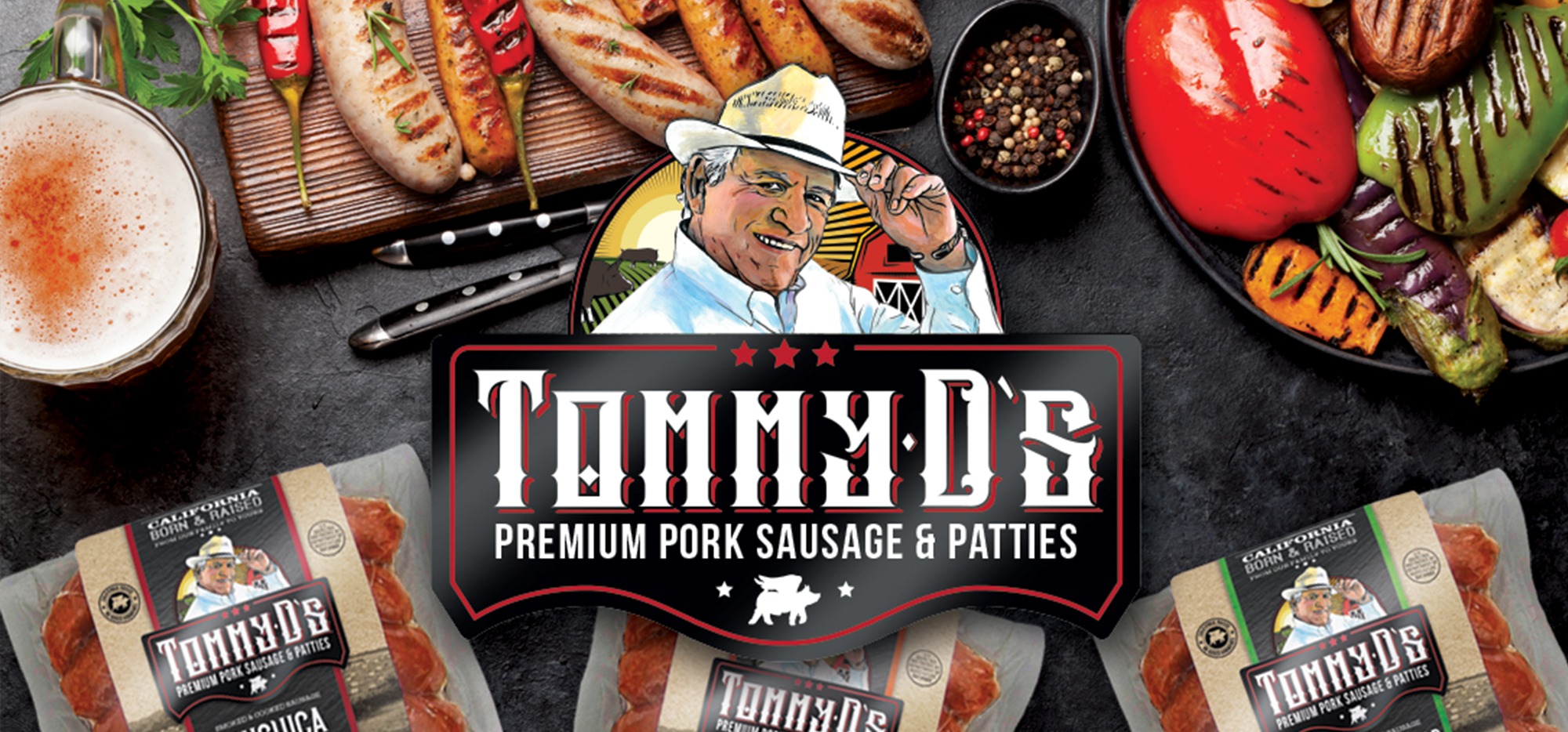 Tommy D's Logo Design, Illustration, and Package Design by Octane Advertising Design