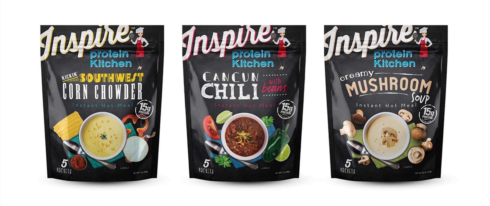 Bariatric Eating Inspire Protein Kitchen Package Design by Octane Advertising Design