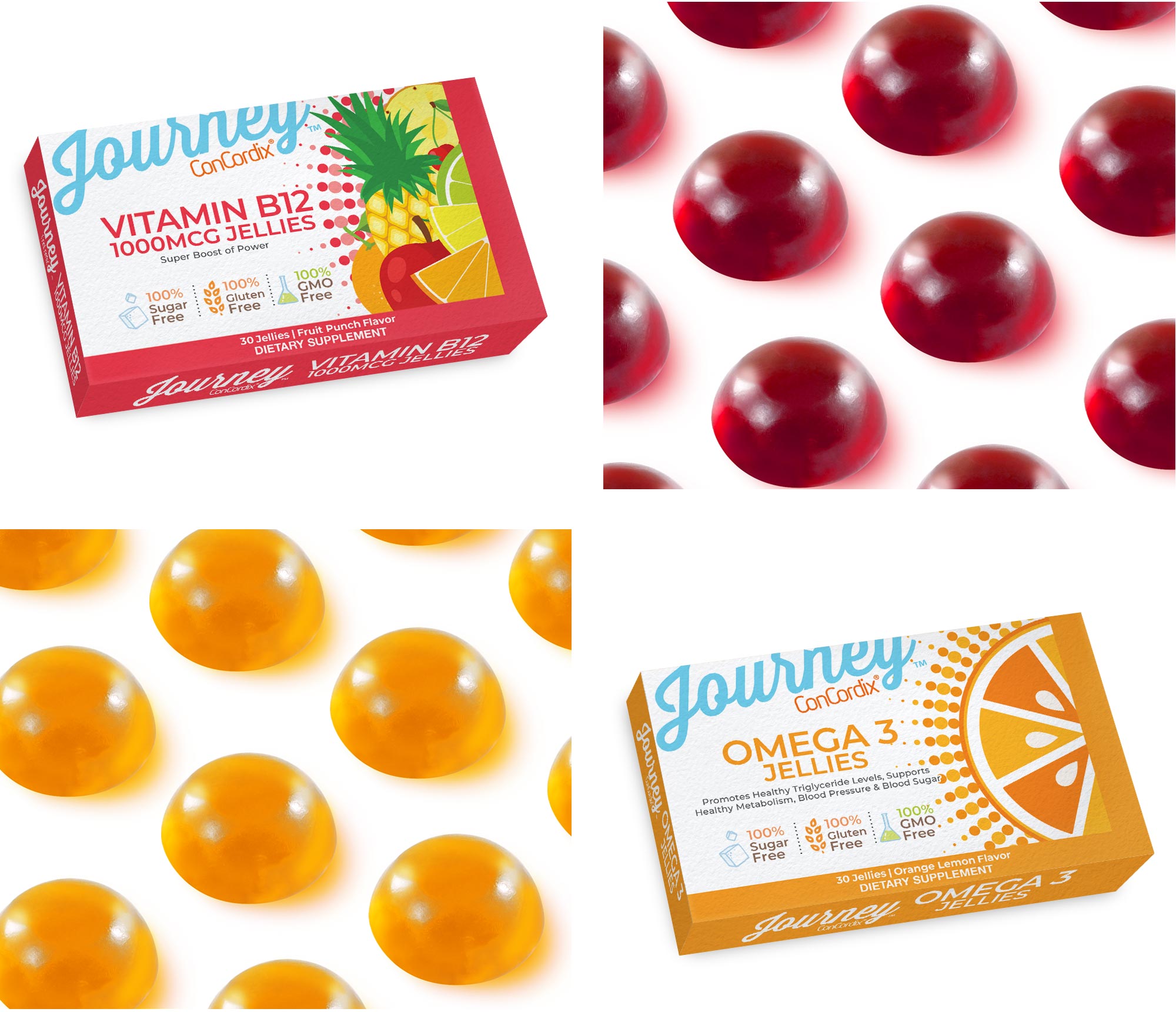 Octane Advertising Journey Vitamins Gummies Packaging