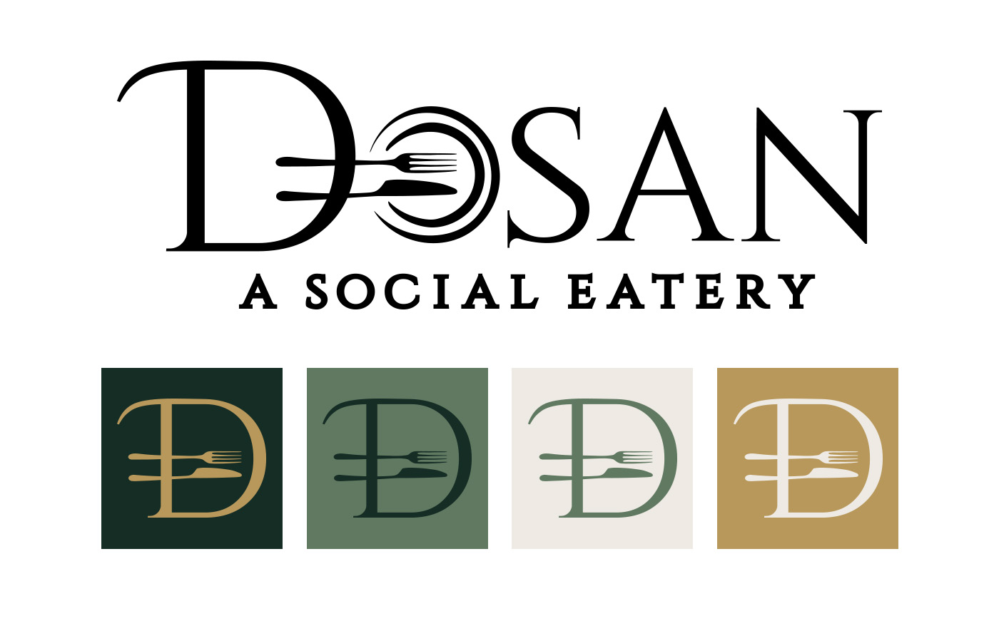 Dosan Logo Design Brand Standards by Octane Advertising Design