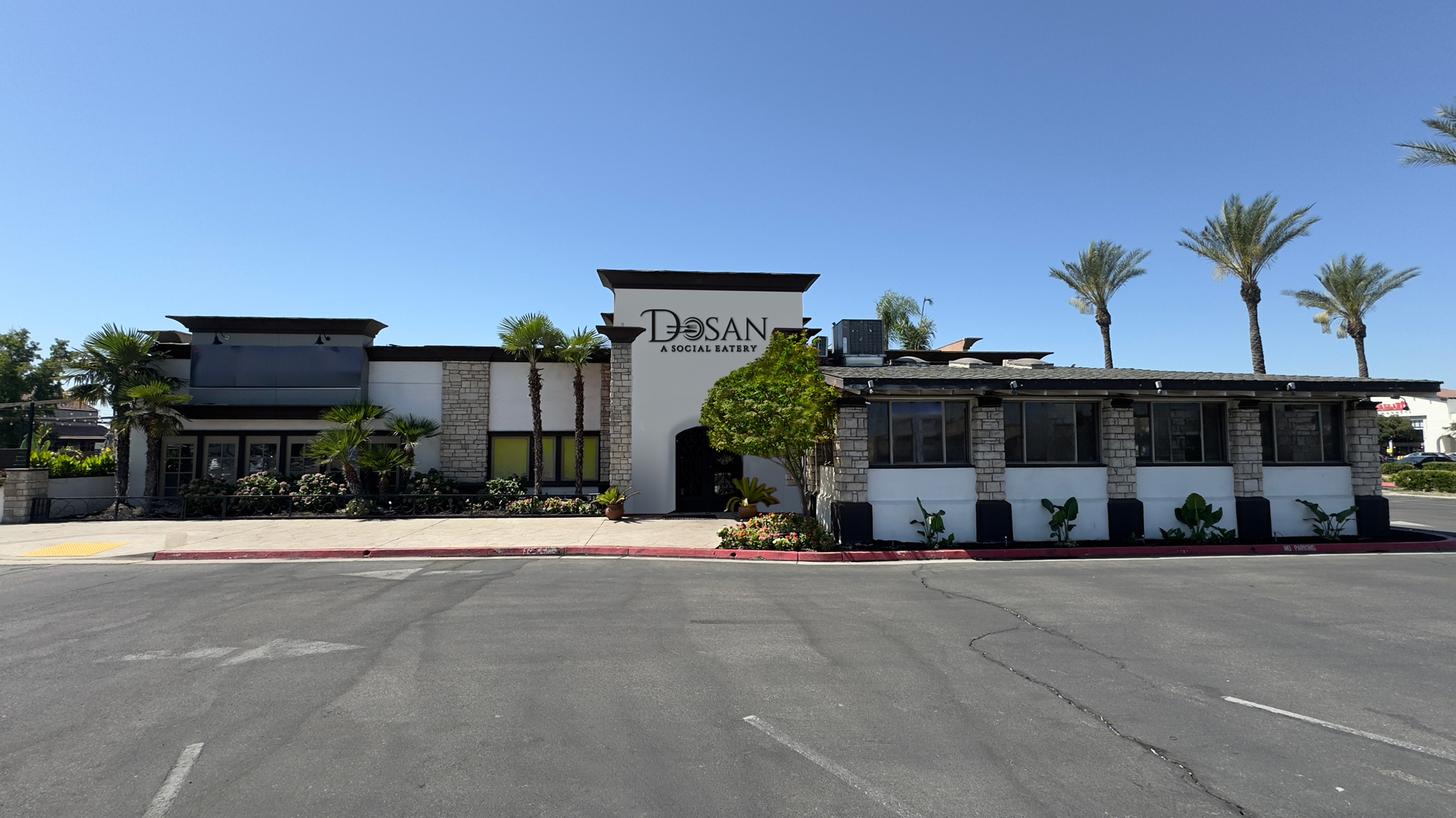 Dosan Logo Storefront Signage Design Branding by Octane Advertising Design