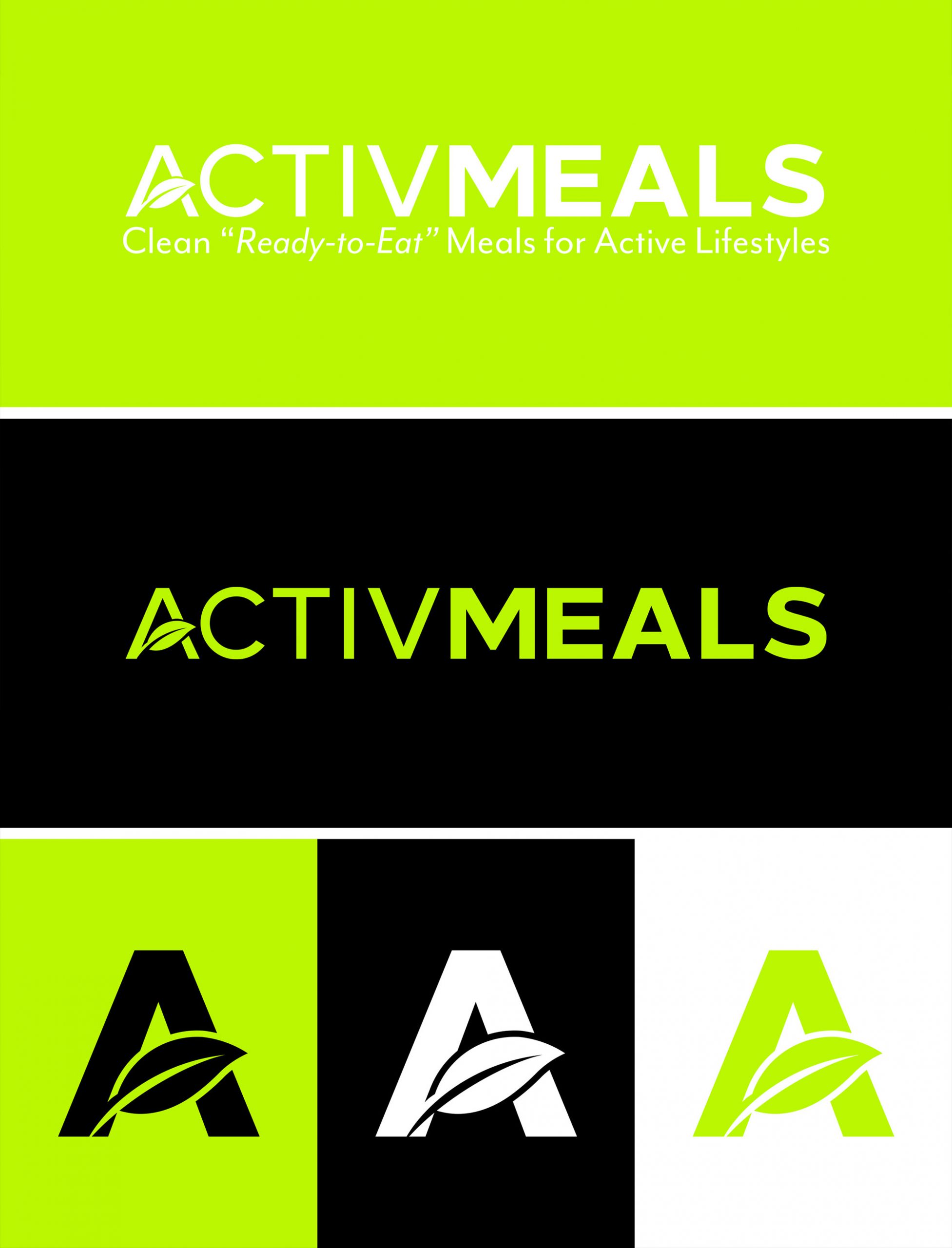 Octane Advertising & Design Activmeals Brand & Identity