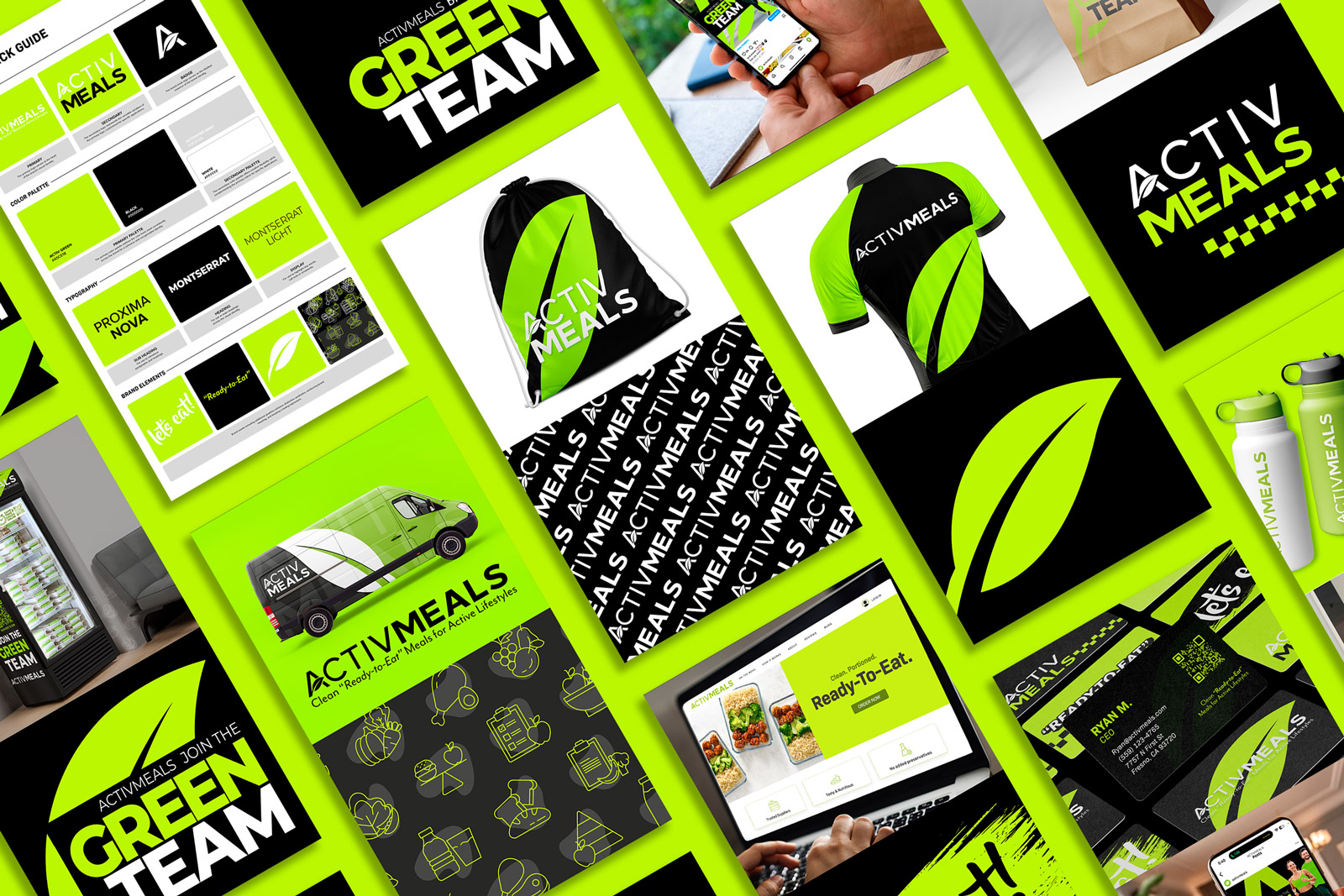 Octane Advertising & Design Activmeals Brand & Identity