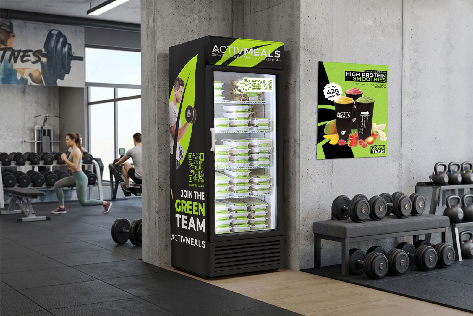 Octane Advertising & Design Activmeals Fridge & Poster Design