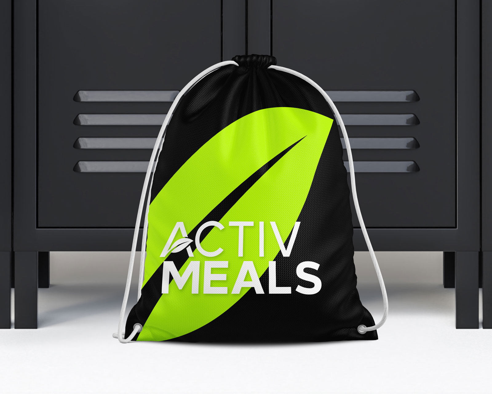 Octane Advertising & Design Activmeals totebag logo Design