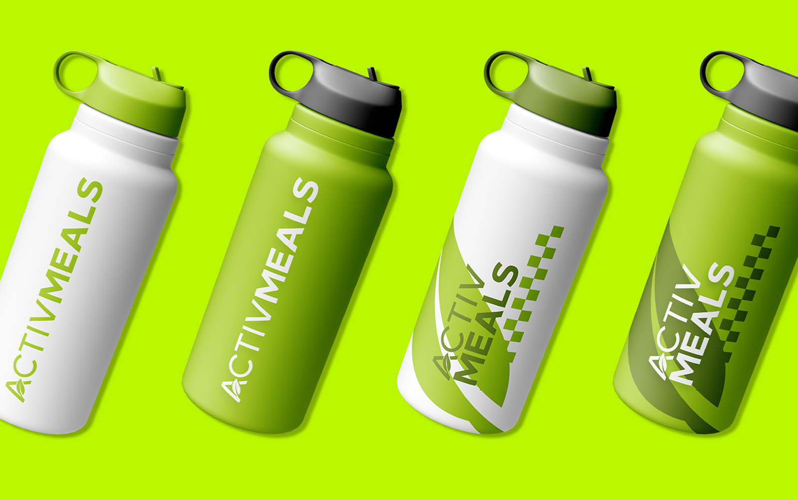 Octane Advertising & Design Activmeals Water Bottle Package Design